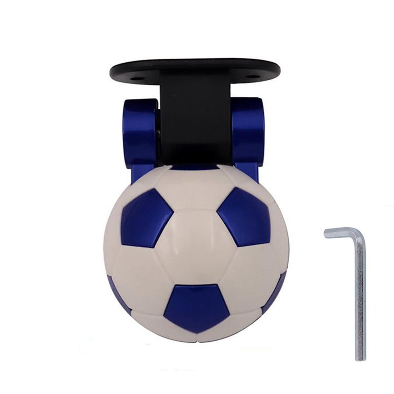 Universal modified car tow hook, personalized adhesive U-shaped soccer ball-shaped decorative front and rear bumper safety tow hook